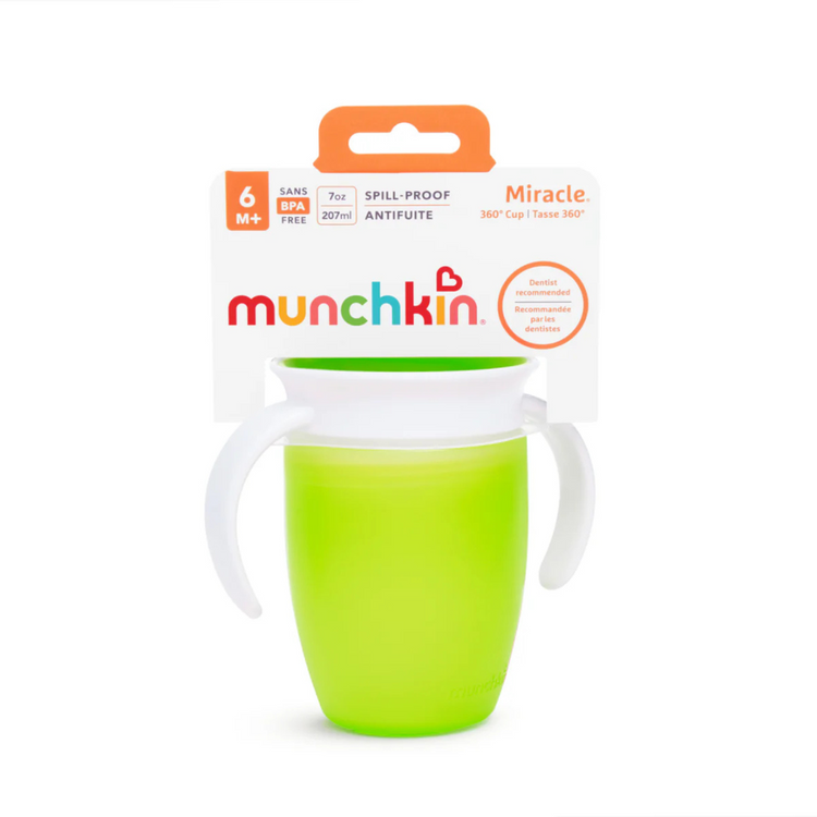 Munchkin Miracle 360° Trainer Cup with Lid - 207ml