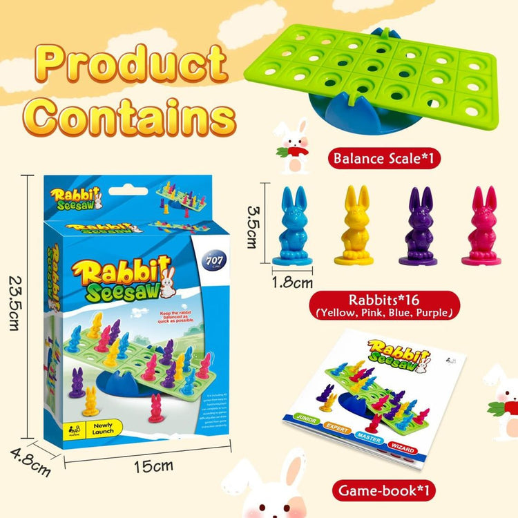 707 Games Rabbit See Saw (4+ Years)