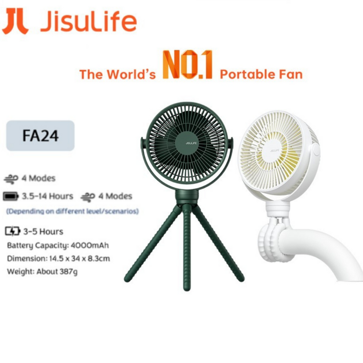 JisuLife Octopus USB Fan - Green