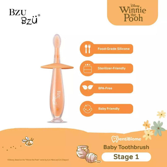 BZU BZU DentiBiome Baby Toothbrush (Stage 1) - 1pcs