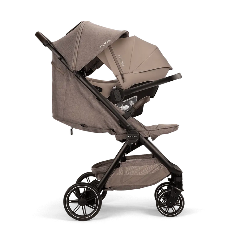 Nuna TRVL LX Stroller - Cedar | Compact & Luxe