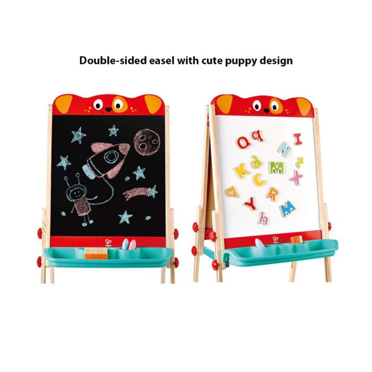 Hape 8461 Puppy Pal Easel Suitable For Age 3+ Years