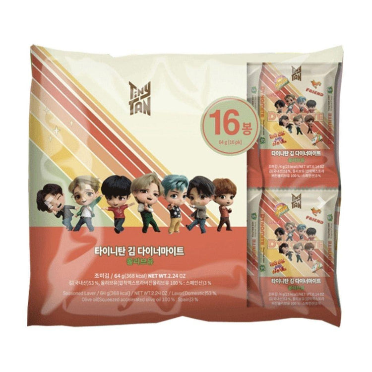 TinyTan Seaweed Snack (16x4g)
