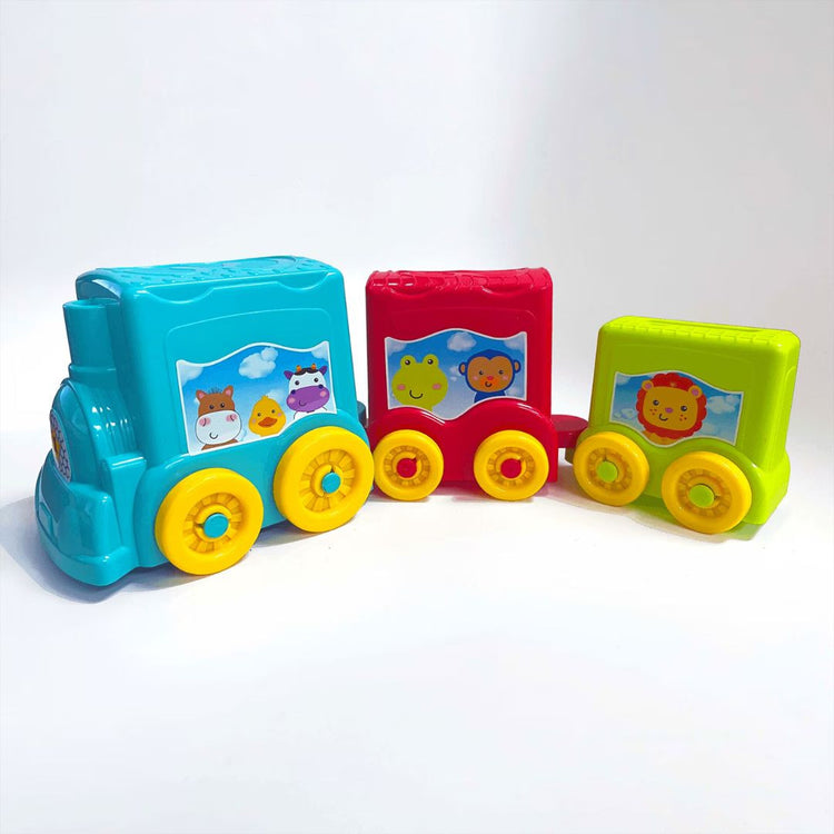 Infunbebe Stacking Animal Train (6m+)