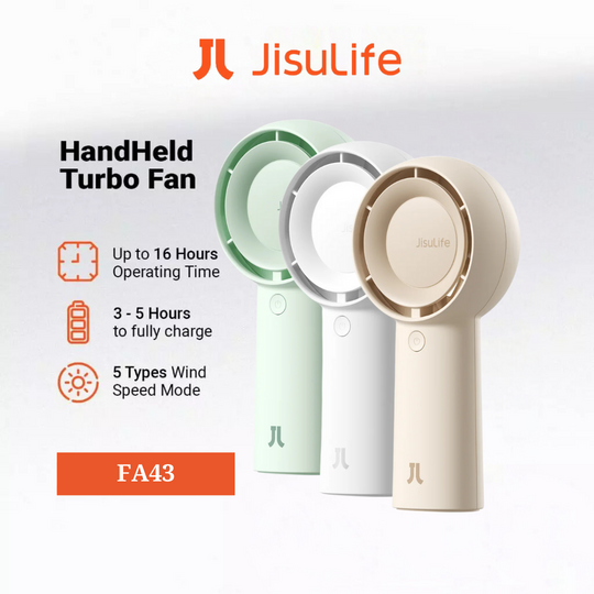 JisuLife Handheld Fan Life5 Plus (4000mAh) (FA43)