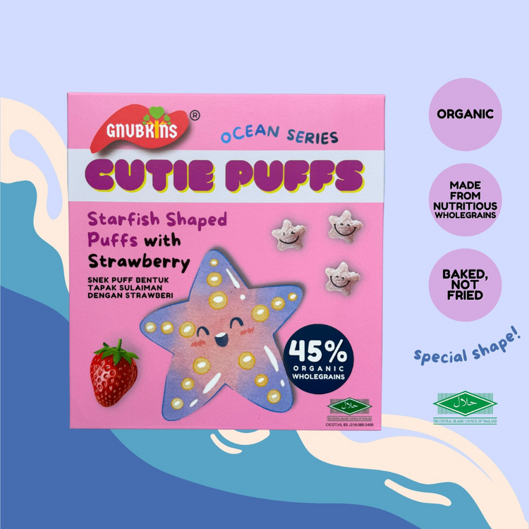 Little Baby Grains Organic Ocean Animal Shaped Puffs