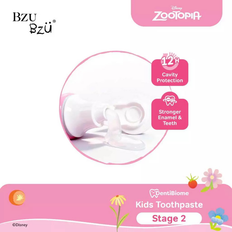 BZU BZU DentiBiome Kids Toothpaste (Strawberry) (Stage 2) - 50g