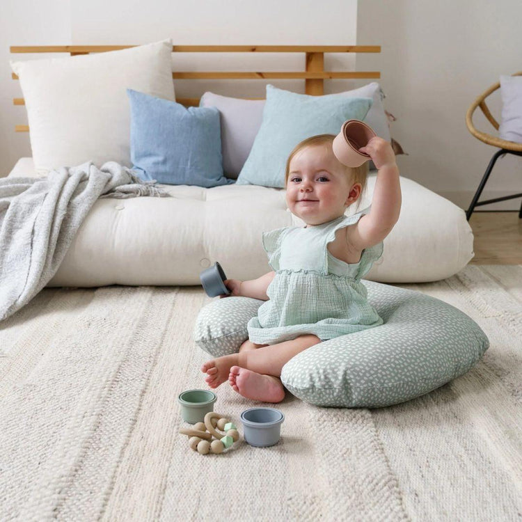 Doomoo Softy Nursing Pillow - Cloudy Kaki