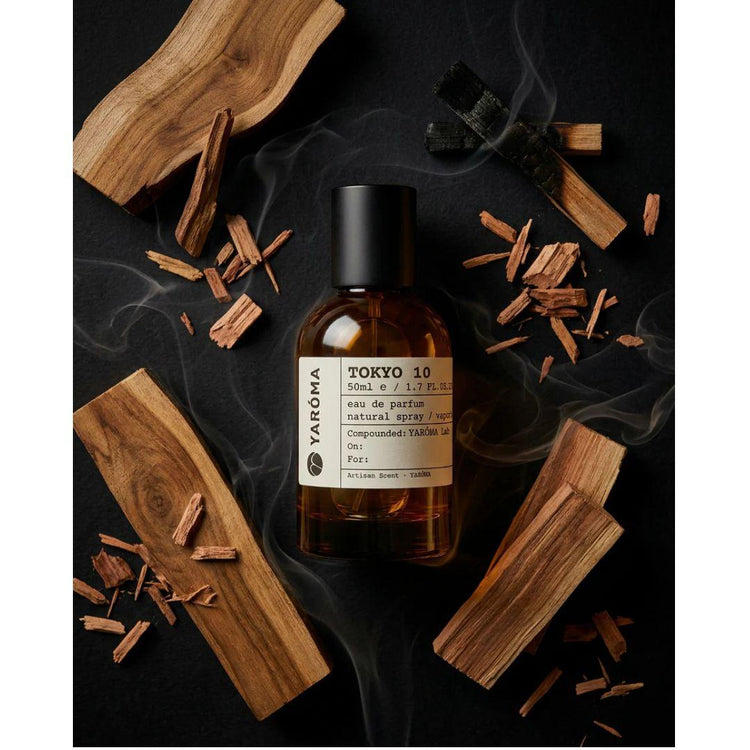 Yaroma TOKYO 10 Perfume 50 mL | Smoky Guaiac Wood Fragrance