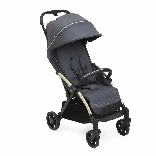 Chicco Goody XPlus Auto Fold Stroller - Dark Shadow (Newborn up to 22kg)