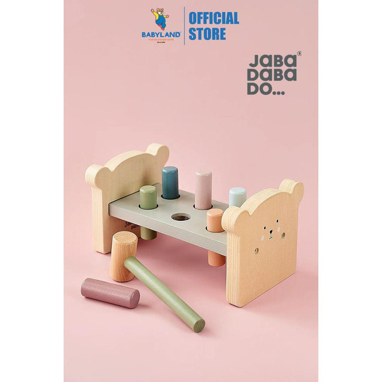 Jabadabado Hammer Peg Teddy (18m+)