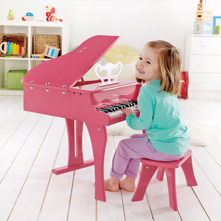 Hape Happy Grand Piano - Pink (3y+)