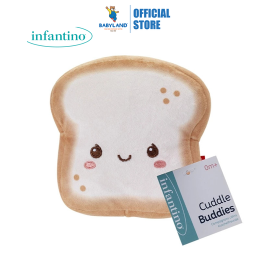 Infantino Bread Cuddle Buddies Suitable for Age 0+ Months