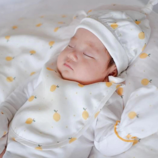 Granny Ben TENCEL Muslin Baby Mittens & Socks