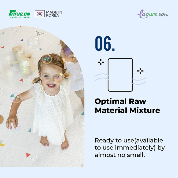 Parklon PVC LA Pure Soft Mat (Double Sided) - 130X190X1.2 Elephant Star