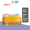 Pigeon Hand & Mouth Wet Tissues (60's x 2)