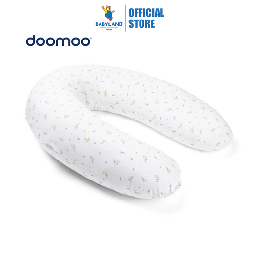 Doomoo Buddy Nursing Pillow - Flower Yellow
