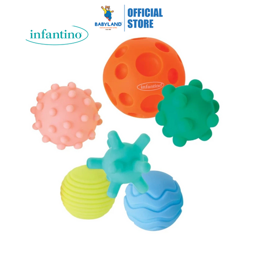 Infantino 315362 Super Soft Textured Multi Ball Set (0m+)
