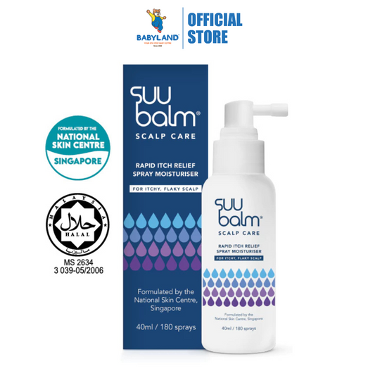 Suu Balm Rapid Itch Relief Scalp Spray Moisturiser 40ml
