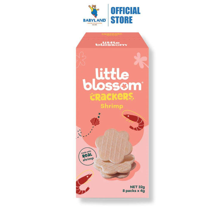 Little Blossom Crackers 32g - Shrimp