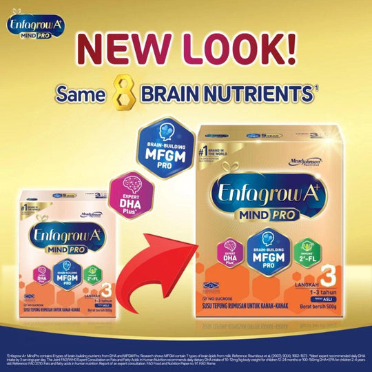 Enfagrow A+ Mind Pro Step 3 (1-3yrs) Original Milk Formula Powder (1.16kg)