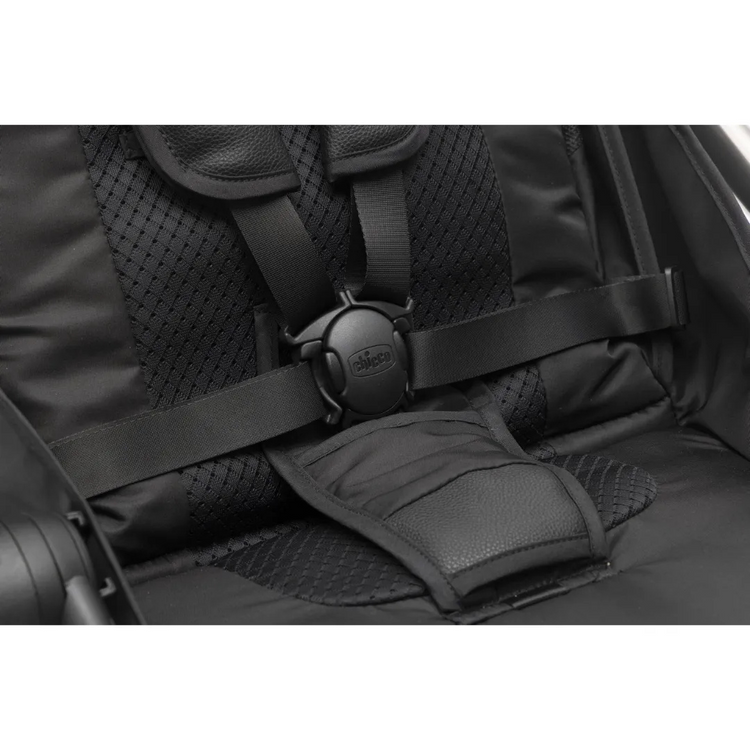 Chicco Goody Primo V2(2025) Stroller - Enchanting Silver | Newborn Auto Fold Stroller Breathable Bamboo Fabric