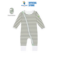 Hamako Tencel Baby Kids Jippa Suit Striped Forest