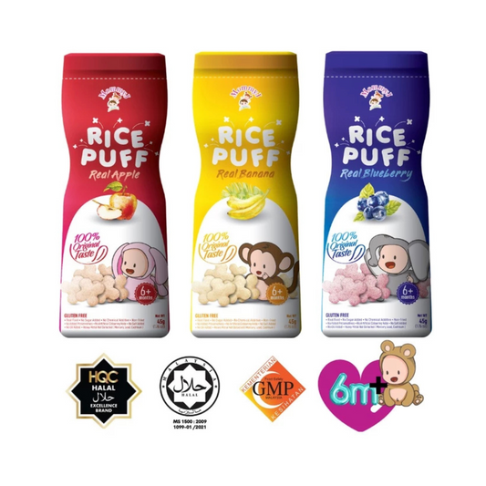 MommyJ Baby Pure Rice Puffs (6m+) (45g)