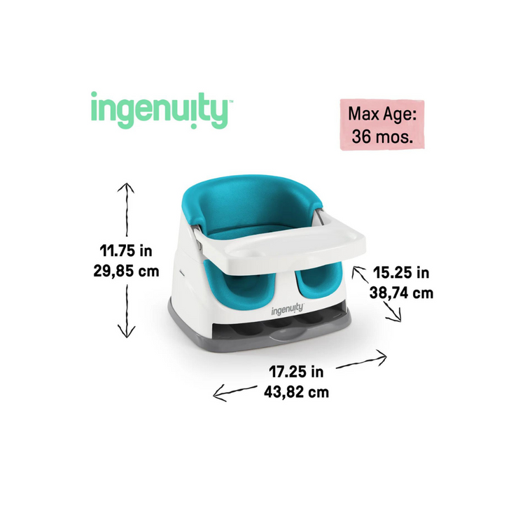 Ingenuity Baby Base 2-in-1 Seat - Blue (6m+)