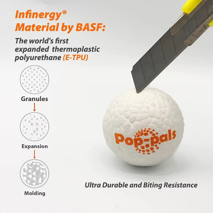 GiGwi Pop-pals E-TPU Ball Dog Toy