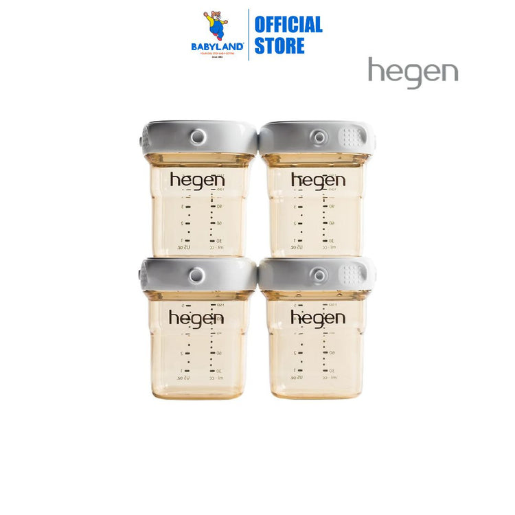 Hegen PCTO™ 150ml/5oz Breast Milk Storage PPSU (4-pack)