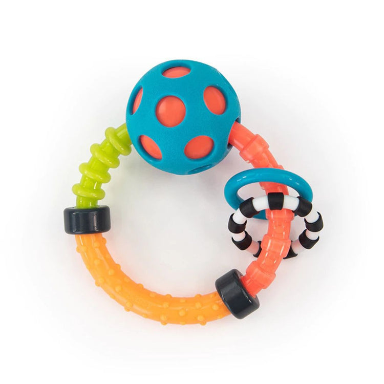 Sassy Bend & Flex Ring Rattle (0+ months)