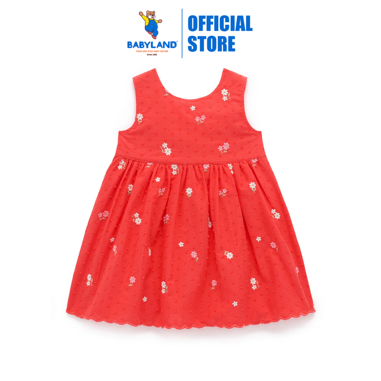 Purebaby Organic Blossom Broderie Baby Blossom Dress (6-12m)