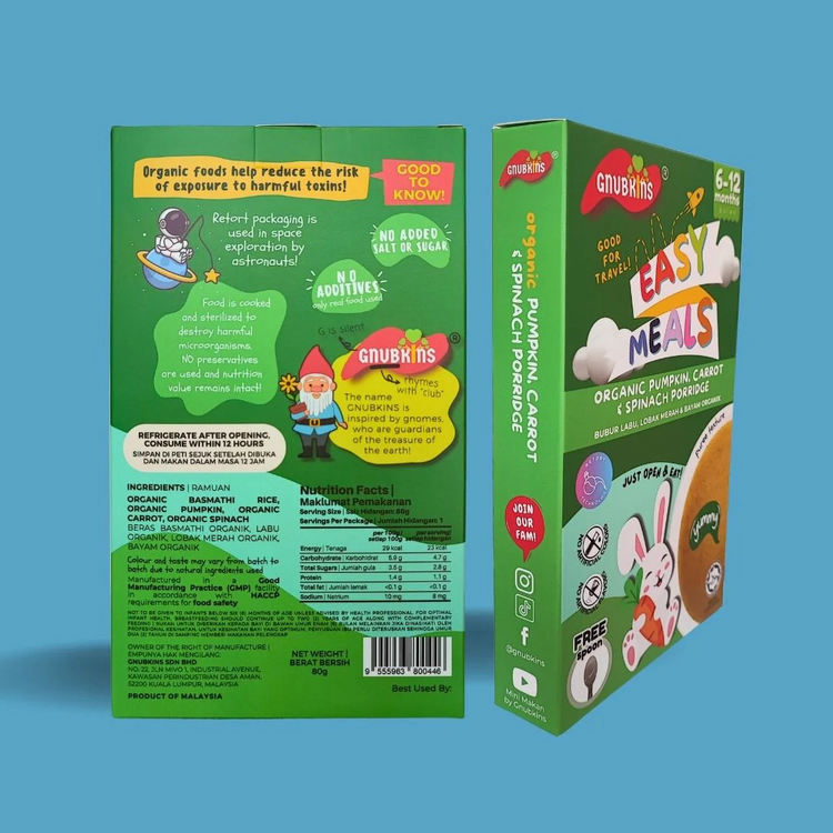 Little Baby Grains No Cook Easy Meals - 3 Flavours (6-12 months)