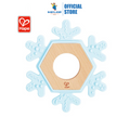 Hape 0122 Snowy Teether Suitable for Newborn and Up