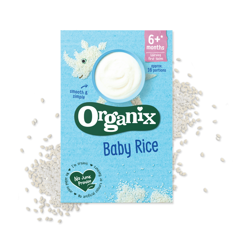 Organix First Taste Baby Rice 100G (6m+)