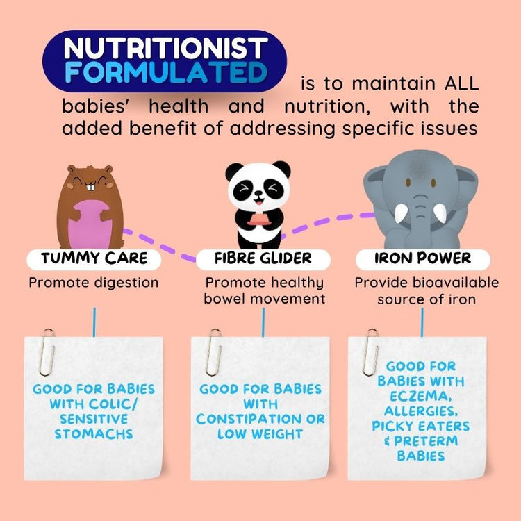 Little Baby Grains Nutritionist Formulated Range (6m+)