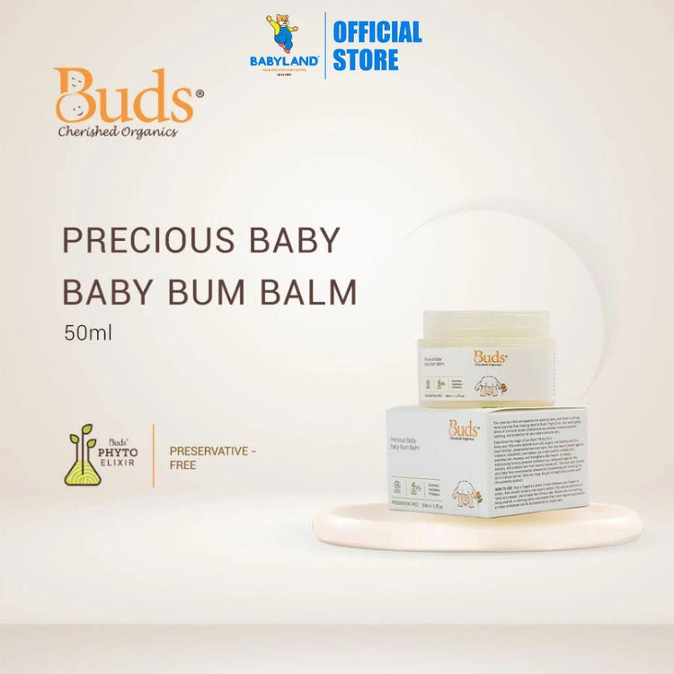 Buds Organics BCO Precious Baby Bum Balm 50ml NEW