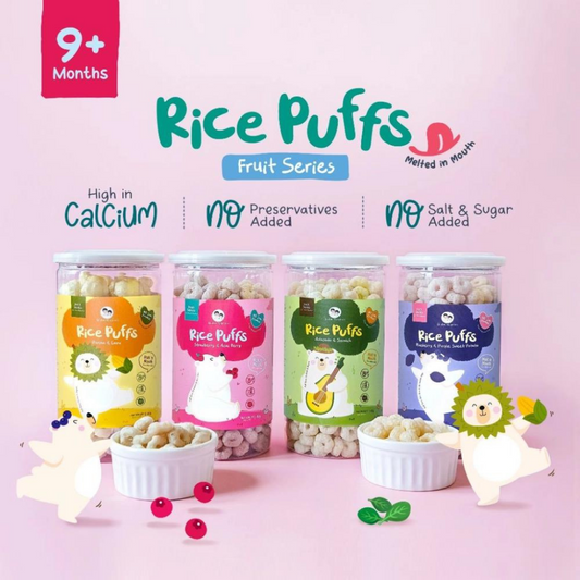 Double Happiness Rice Puff Fruit Series (9m+)