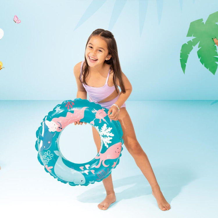Intex Ocean Reef Transparent Rings (1 Unit x 24") IT 59242NP (Random Design)