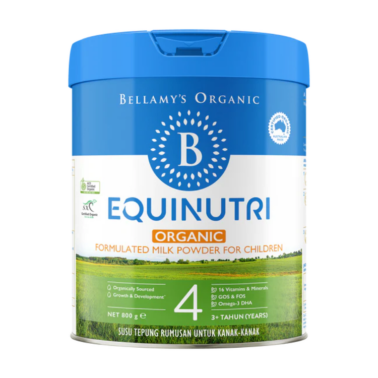 Bellamy's Organic EQUINUTRI Junior Milk Step 4 800g (3+ years)