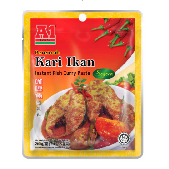 A1 Instant Fish Curry Paste (200g)