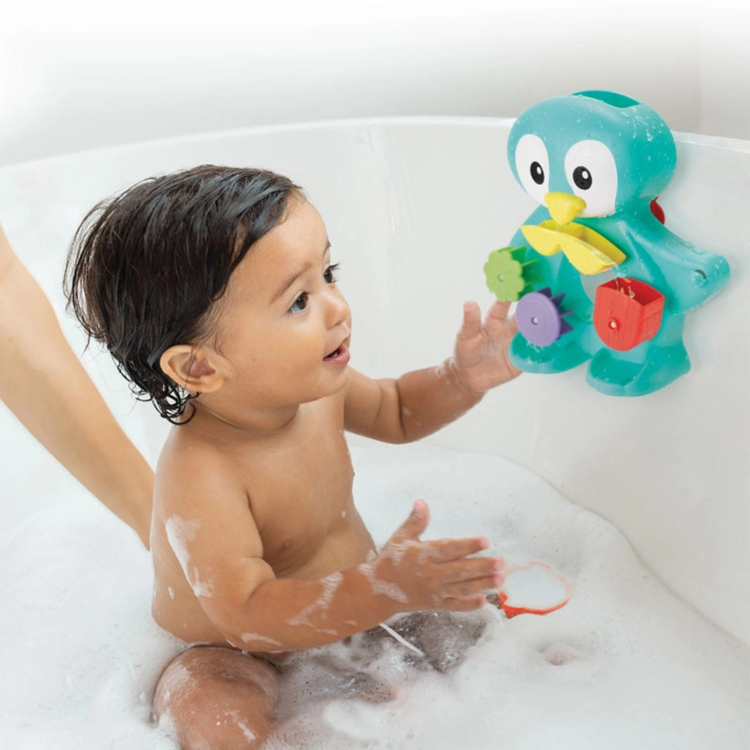 Infantino Tub A Penguin Bath Time Set (12m+)