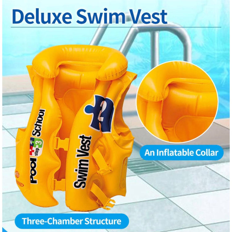 Intex Pool School Deluxe Swim Vest (3-6yrs)