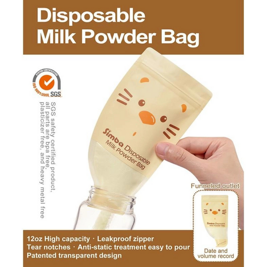 Simba Disposable Milk Powder Bag - 12pcs