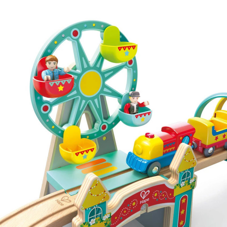 Hape 8571 Joyful Ride Railway Set Suitable For Age 3+ Years