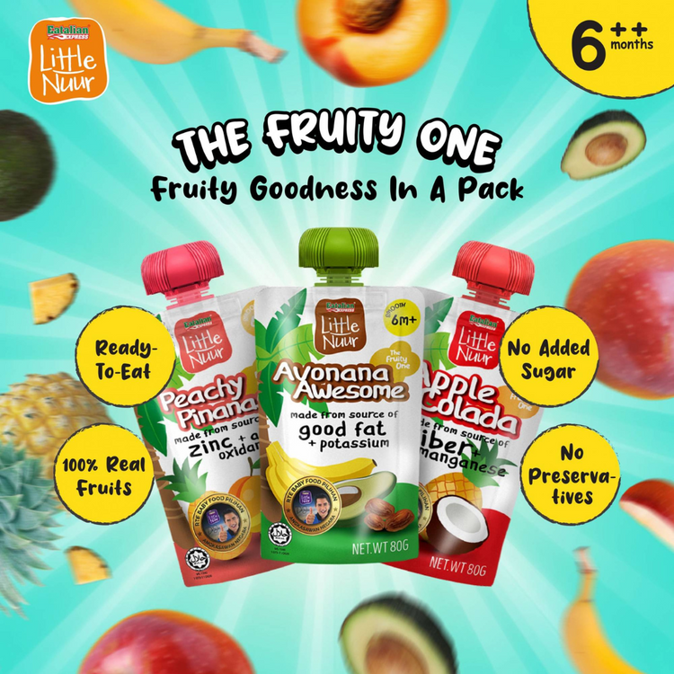 Eatalian Express Little Nuur: The Kick Start One & The Fruity One Porridge (6m+)