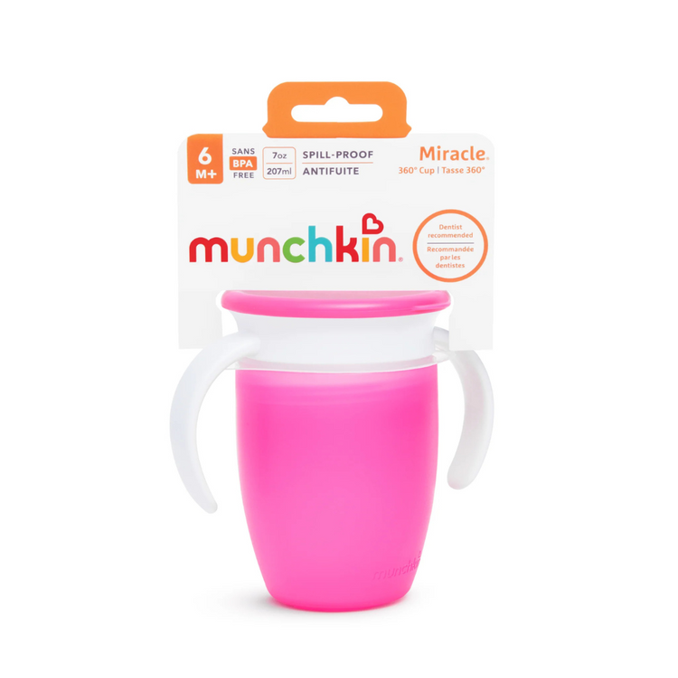 Munchkin Miracle 360° Trainer Cup with Lid - 207ml