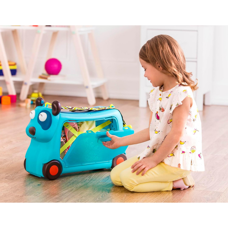 B.Toys Ride-On Suitcase On the Gogo – Woofer (2y+)