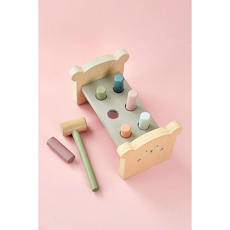 Jabadabado Hammer Peg Teddy (18m+)